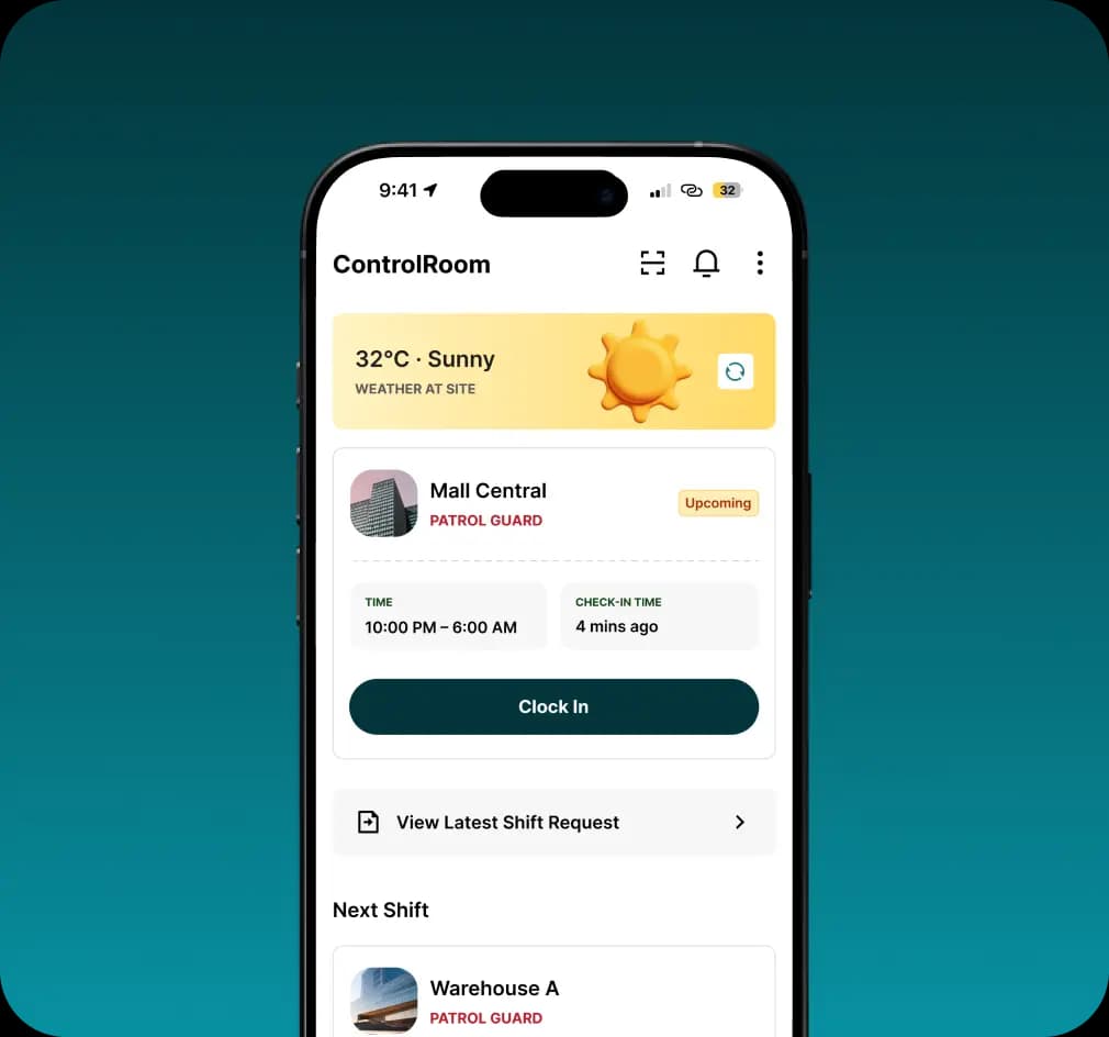 Guard App Interface